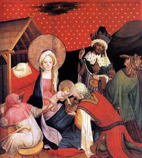 Master Francke Adoration of the Magi oil painting image